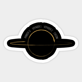 Mission: Saturn Sticker